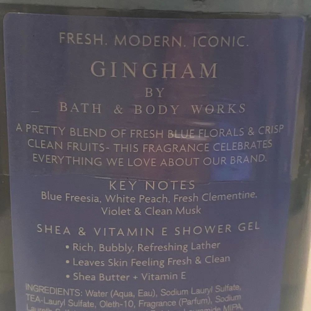 Bath and Body Works GINGHAM 4PC Set - Picture 3 of 4
